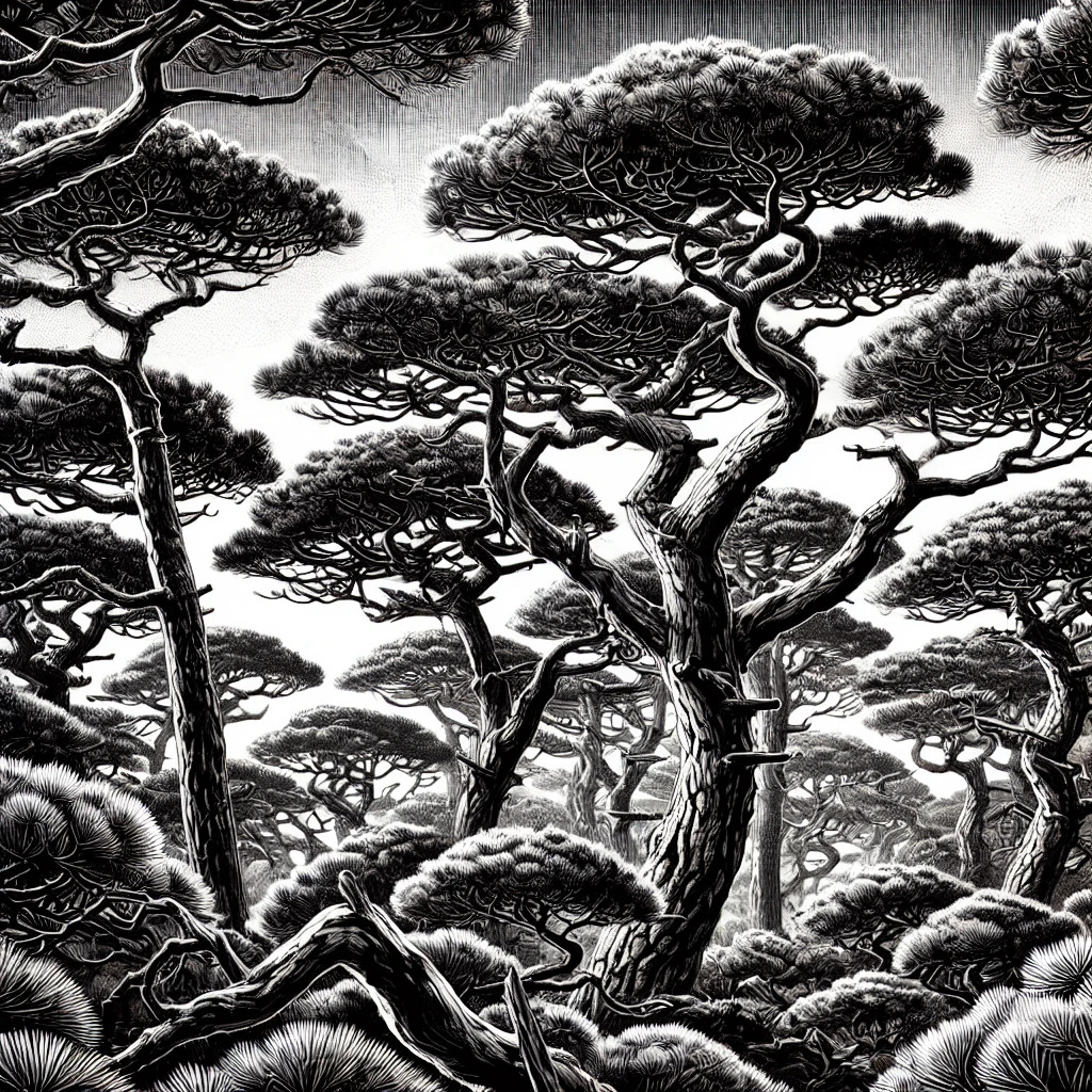 Pinos en la Araucanía